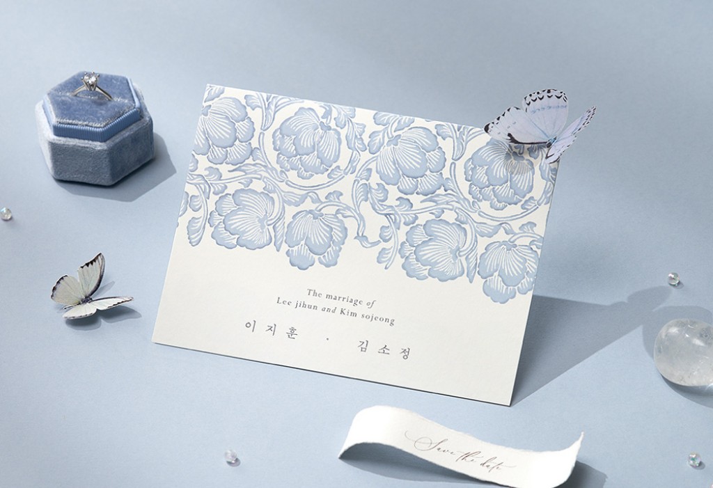 PATTERN from 목단 청첩장 미리보기 1
