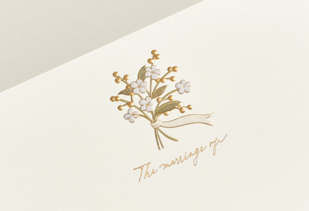 델리케이트 부케 청첩장 미리보기 1