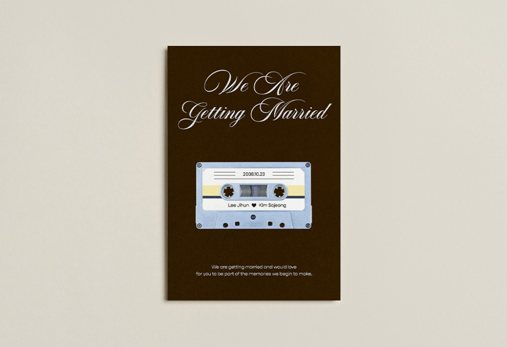 러브 카세트 (Brown) 기본 이미지