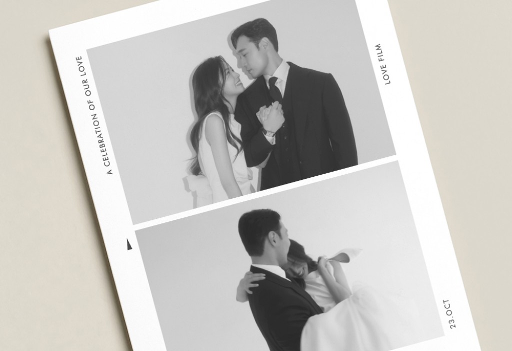 Love Film (White) 청첩장 미리보기 2