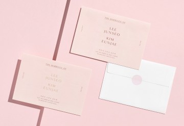 관련 상품 핑크 블라썸 - 디지털 청첩장