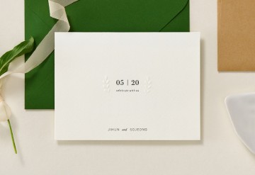 관련 상품 WHITE v.01 청첩장