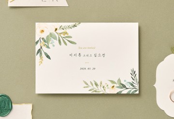 관련 상품 Blooming Day 청첩장