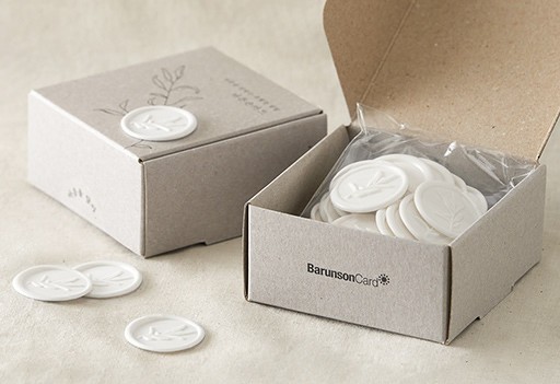 화이트리프_실링스티커 스티커