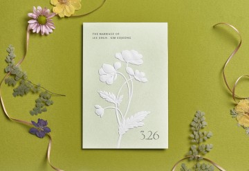 관련 상품 그렇게 사랑은 청첩장