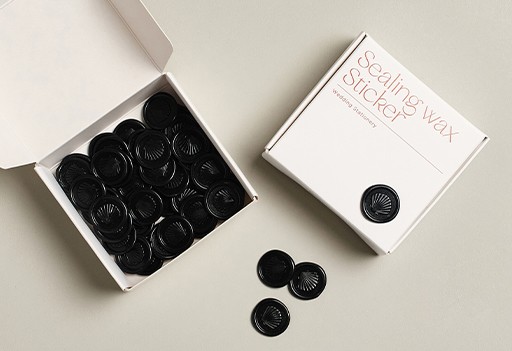 클래식 블랙 스티커