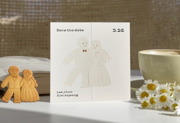 관련 상품 디어 듀오 청첩장