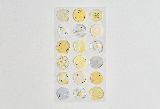 레몬 버터_블렌딩 실링스티커 스티커