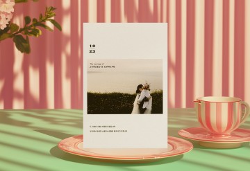 관련 상품 Pure Moment 청첩장