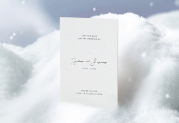 관련 상품 화이트노트 청첩장