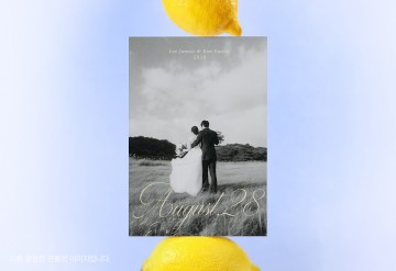 관련 상품 첫 만남처럼 청첩장