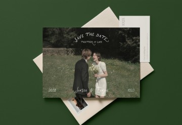 관련 상품 Together In Love 청첩장