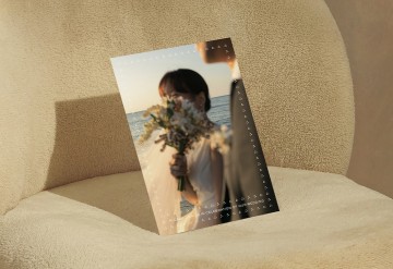 관련 상품 찬란한 날들  청첩장