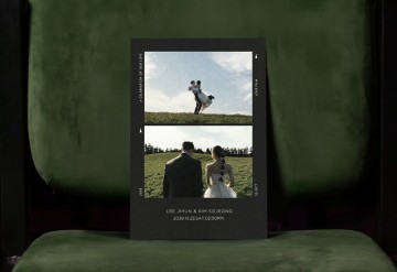 관련 상품 Love Film (Black) 청첩장