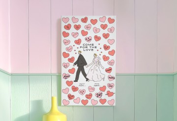 게스트보드_하트 가득