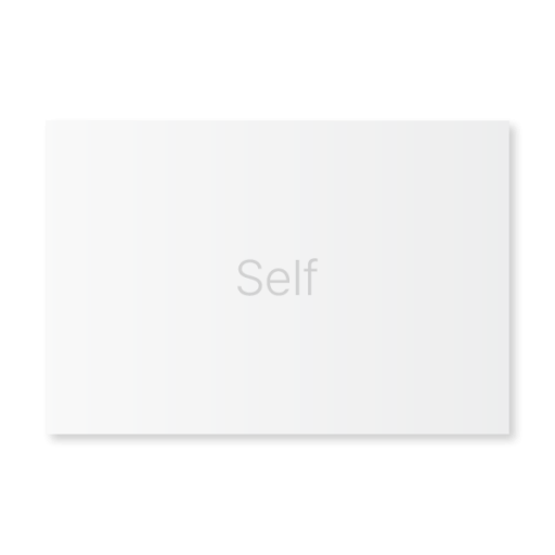 셀프 청첩장 (엽서형 가로) SELF 청첩장